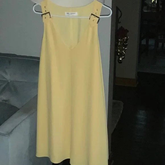 Amanda Uprichard | Dresses | Canary Yellow Sleeveless Summer Midi Dress |  Poshmark